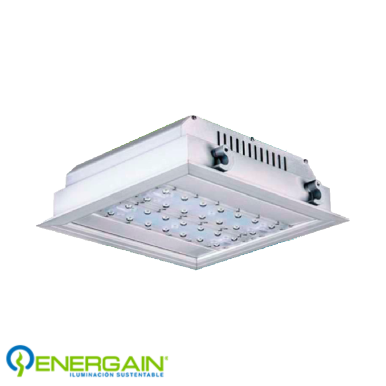 Luminaria LED Para Gasolineras Luz Neutra EG QD100H 100W LZ