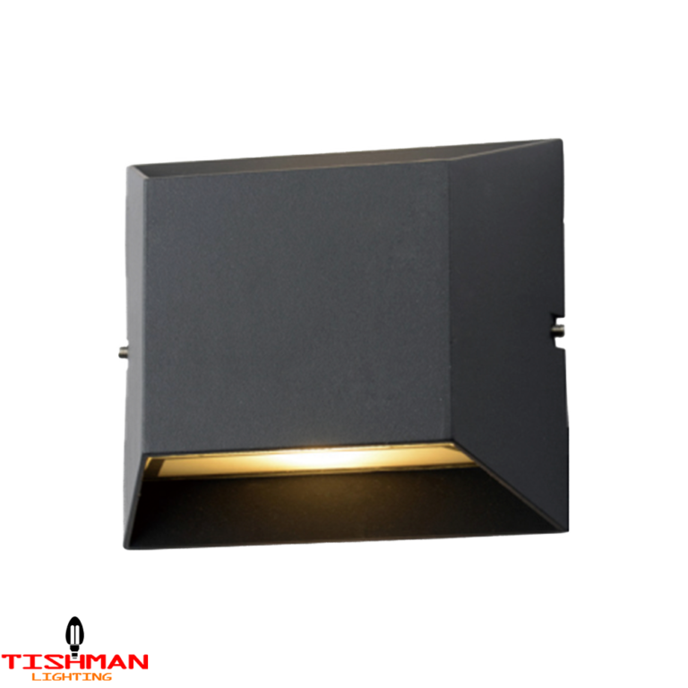 Lámpara de Muro Exterior. TL1307B 5.5W. 20 Pzas LZ Comercializadora