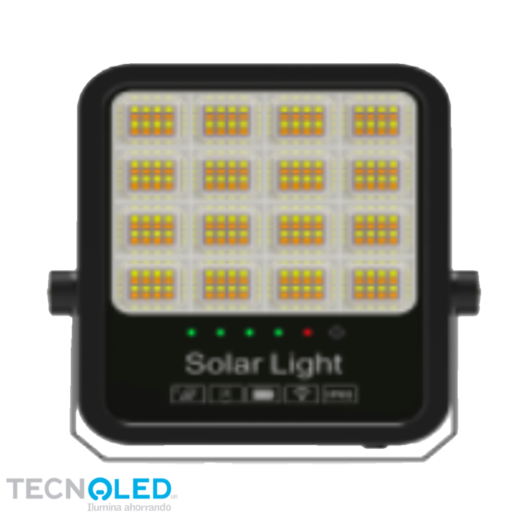 Precision Solar Led Module Reflector LED con Panel Solar Integrado y Temperatura de Luz Ajustable ...