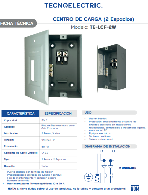 TE-LCF-2W-F